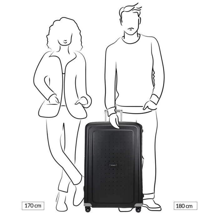Samsonite SCure Spinner 81 dark teal