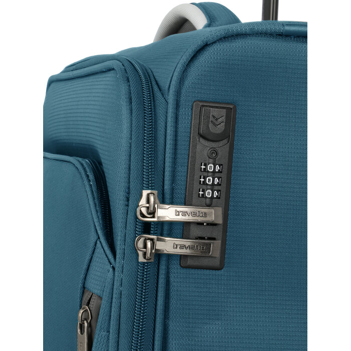 Travelite Jetpack Slim 2 cabin size 35x55x23cm trolley petrol