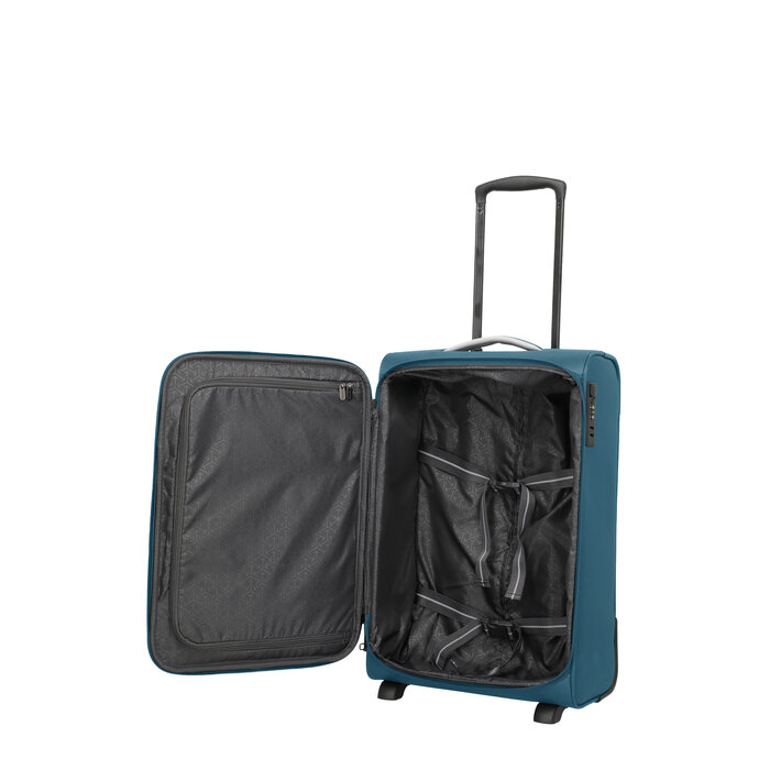 Travelite Jetpack Slim 2 cabin size 35x55x23cm trolley petrol
