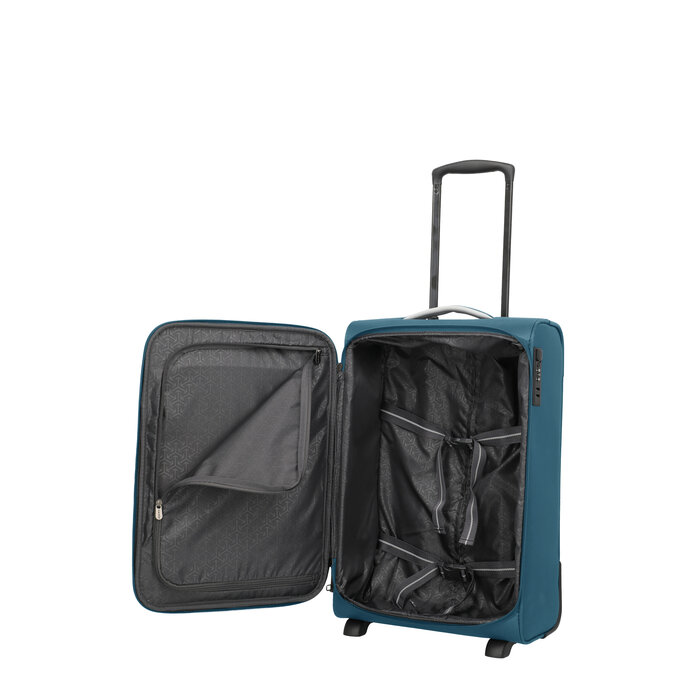 Travelite Jetpack Slim 2 cabin size 35x55x23cm trolley petrol