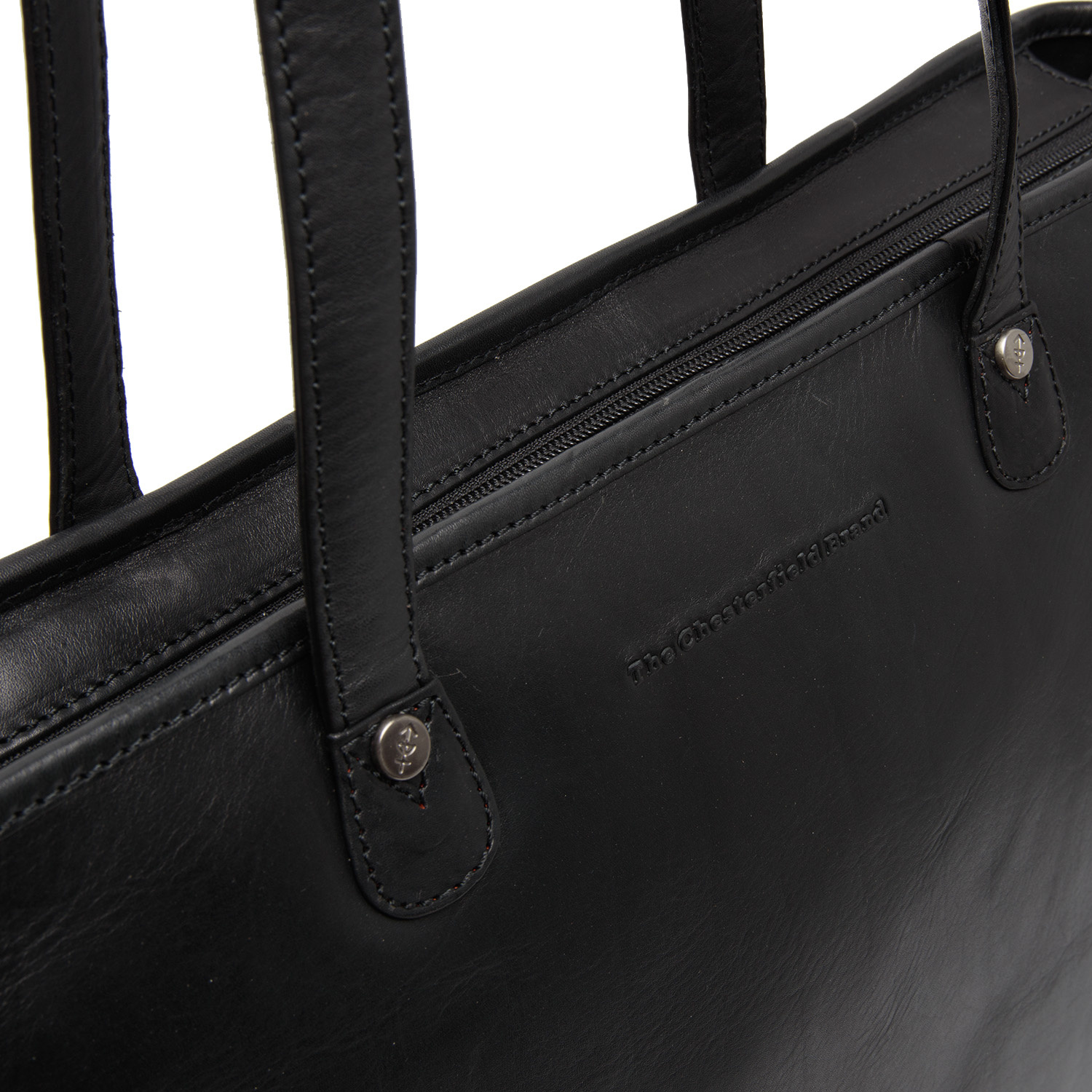 Chesterfield Astano 13" laptop-shopper zwart