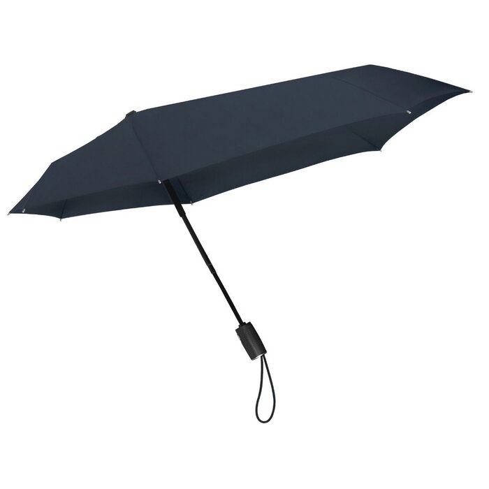 MiniMAX Stormmaxi auto open close opvouwbare ECO paraplu blauw