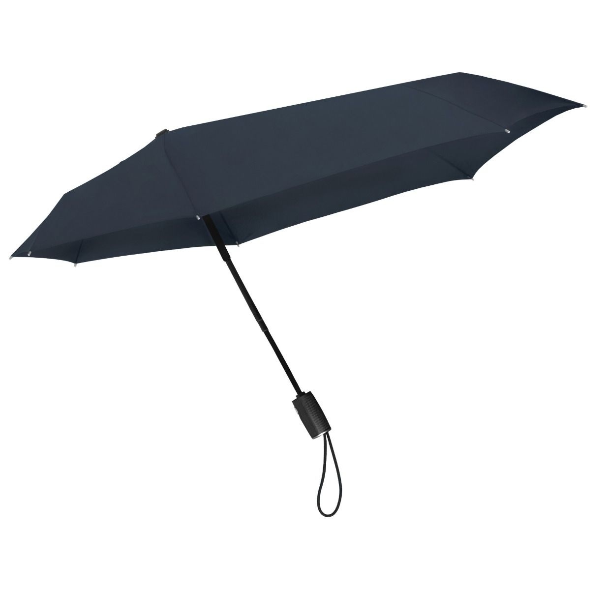 MiniMAX Stormmaxi auto open close opvouwbare ECO paraplu blauw