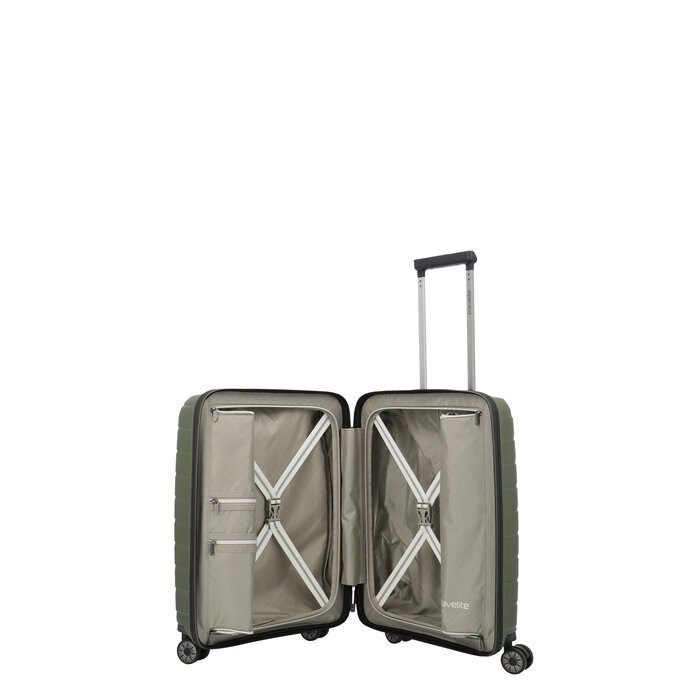 Travelite Air Base S 4-wiel cabinluggage 37L olive