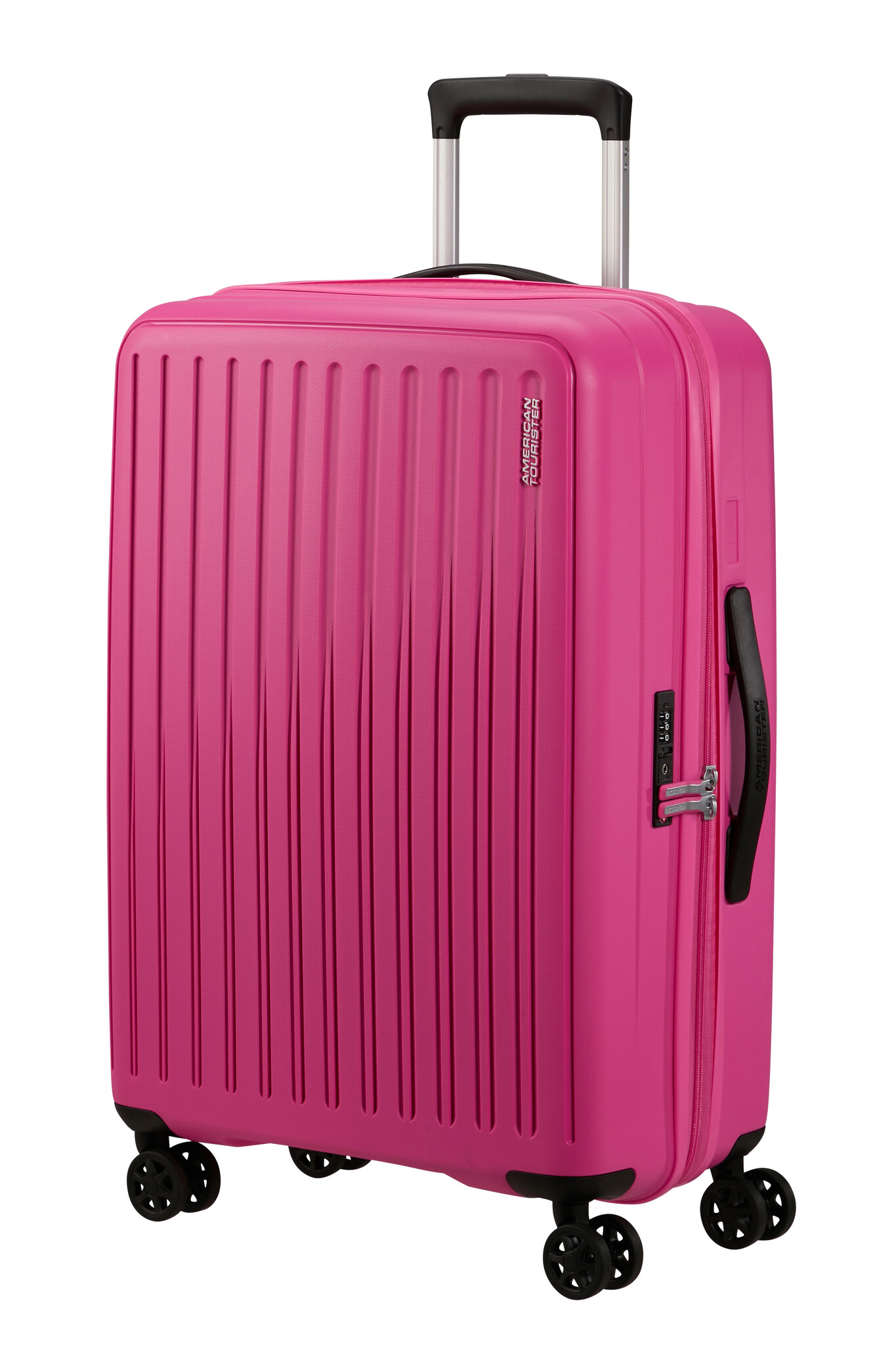 American Tourister Rejoy reiskoffer spinner 68cm-66L-3.2KG hawaiian pink