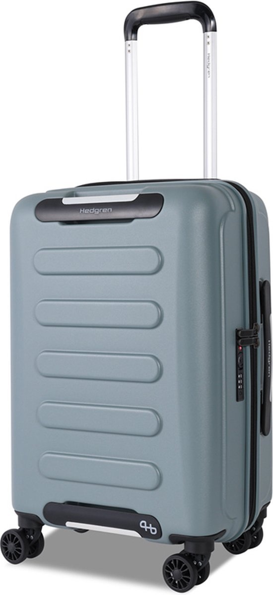 Hedgren Grip S 55cm spinner handbagage koffer grey-green