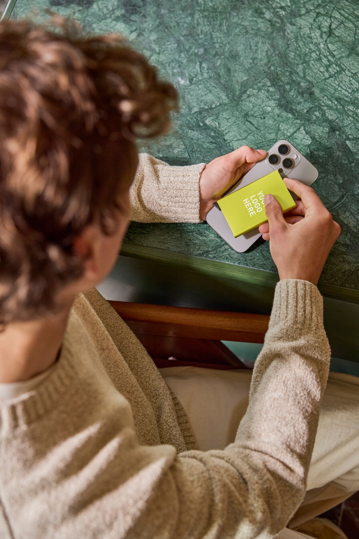 Secrid Cardprotector for Magsafe lime
