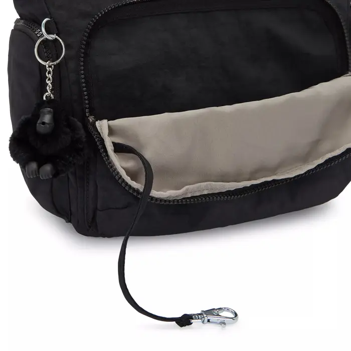 Kipling Gabb schoudertas Black Noir