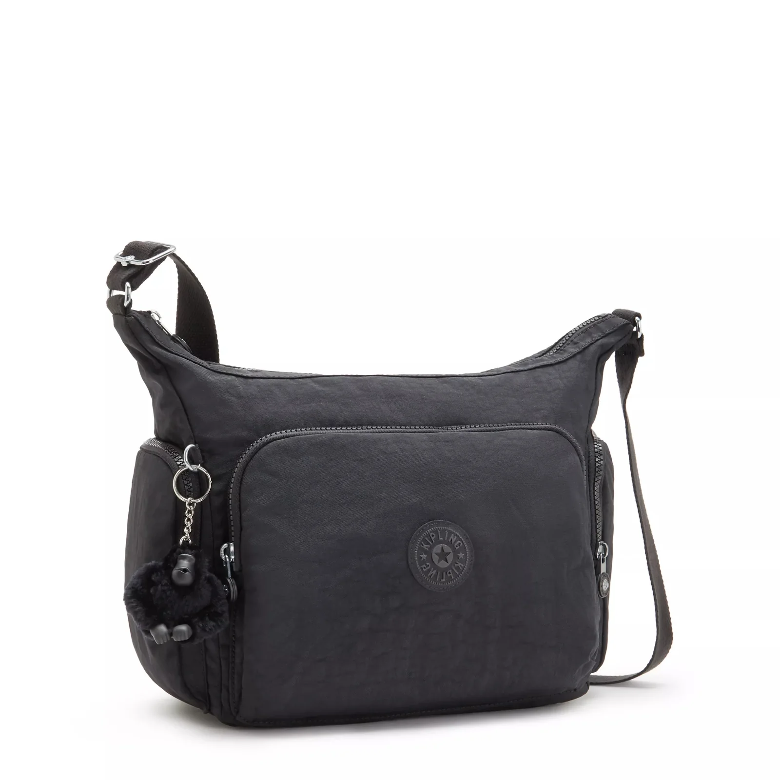 Kipling Gabb schoudertas Black Noir