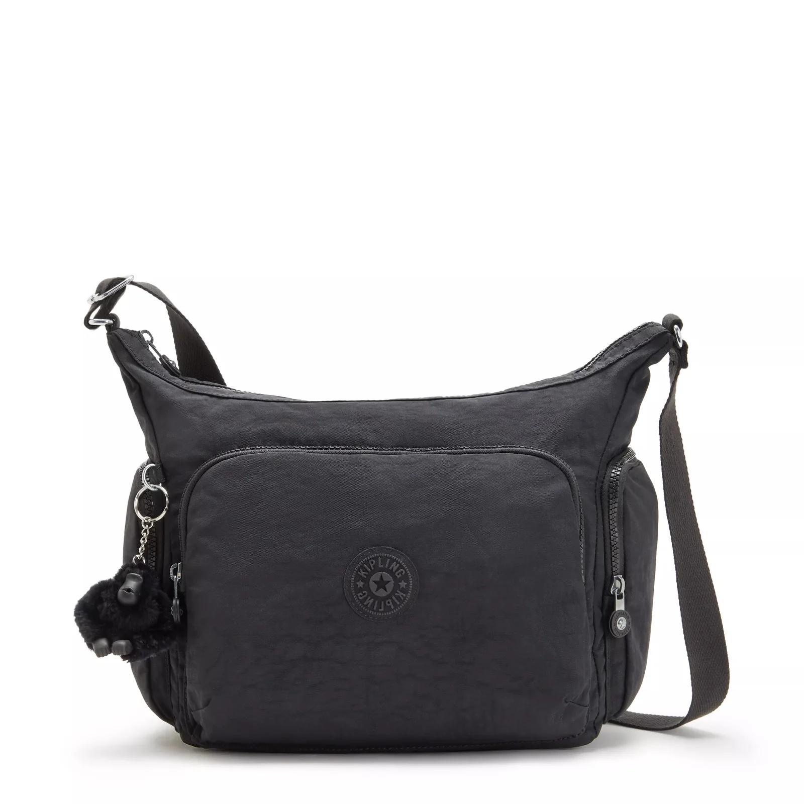 Kipling Gabb schoudertas Black Noir