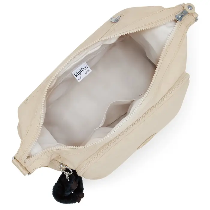 Kipling Gabb schoudertas back to beige