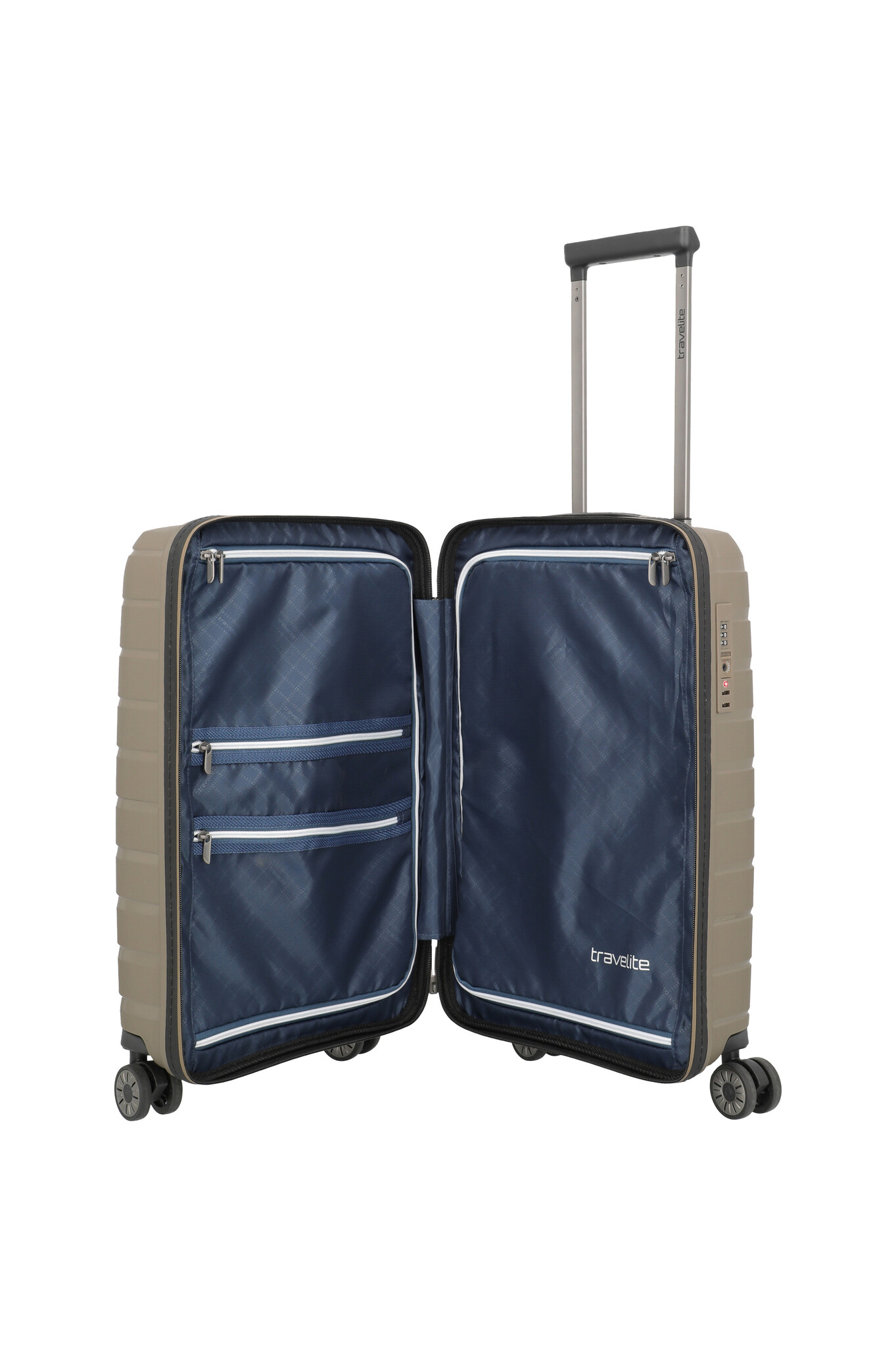 Travelite Air Base Trolley S Slim 35x55x25cm champagne