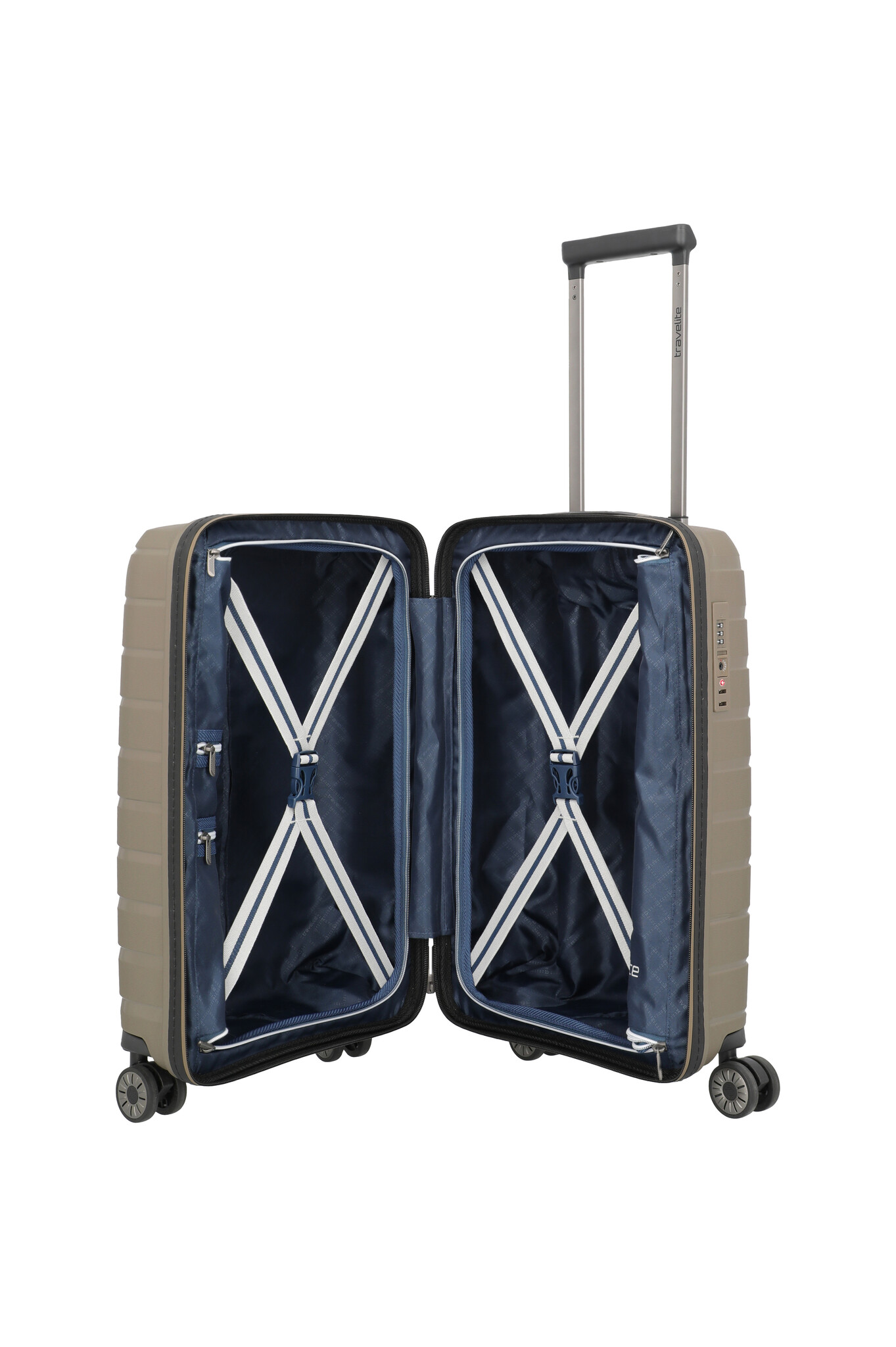 Travelite Air Base Trolley S Slim 35x55x25cm champagne