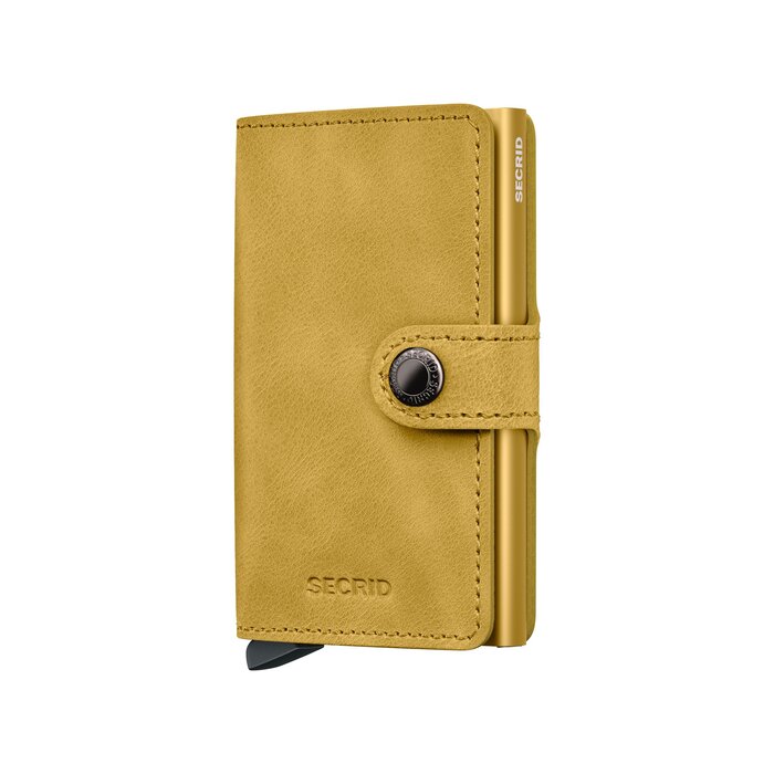 Secrid Miniwallet Vintage yellow