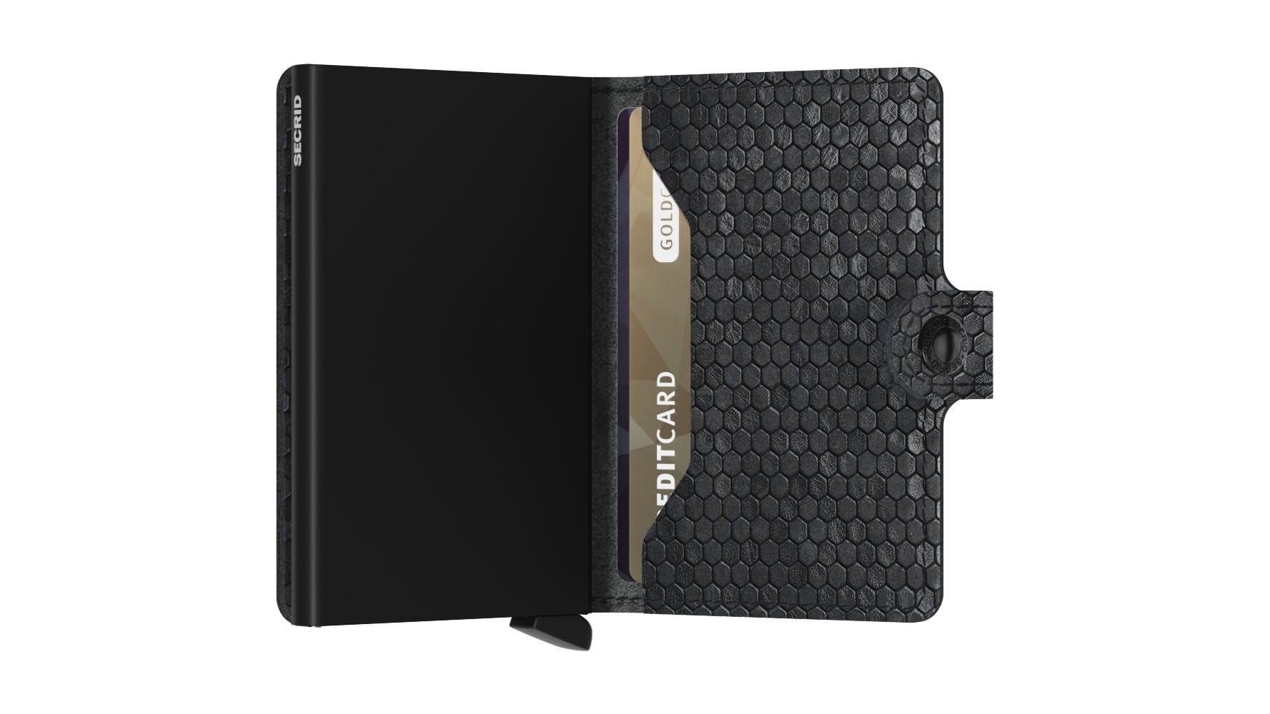 Secrid Miniwallet pashouder Hexagon black