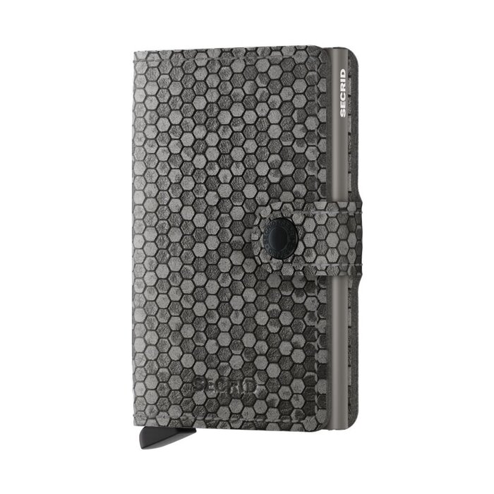Secrid Miniwallet pashouder Hexagon grey