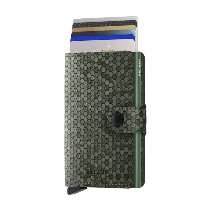 Secrid Miniwallet pashouder Hexagon green