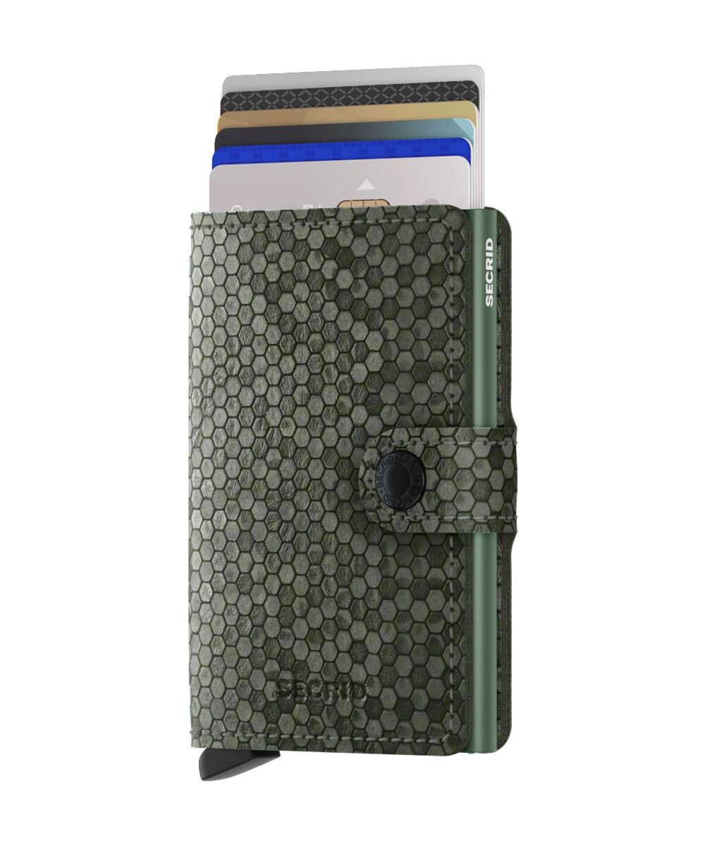 Secrid Miniwallet pashouder Hexagon green