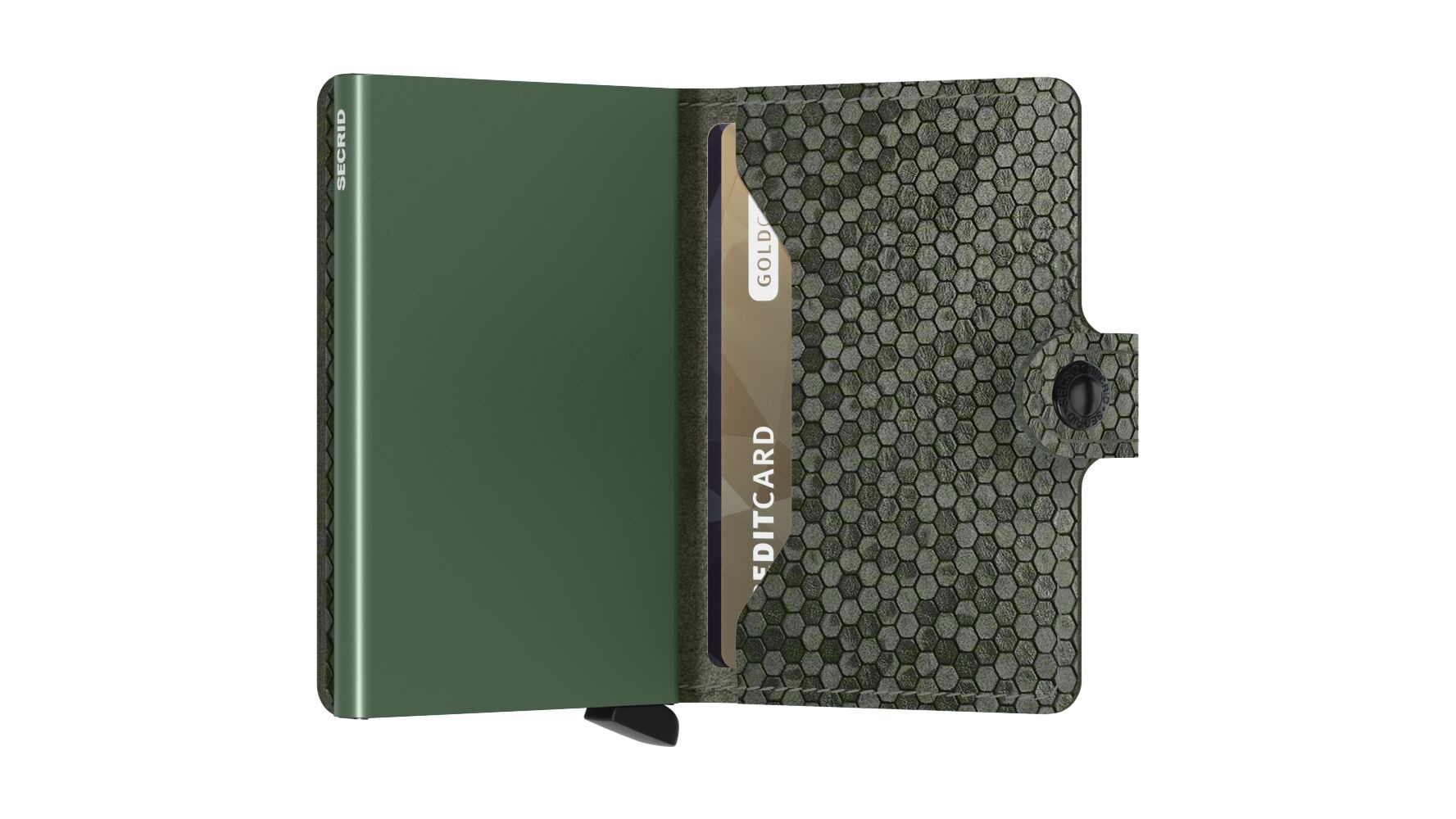 Secrid Miniwallet pashouder Hexagon green