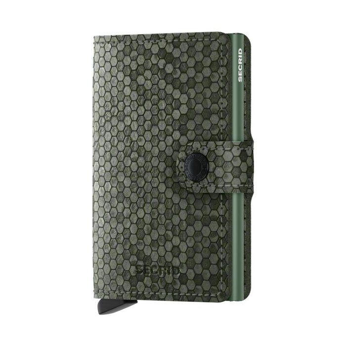 Secrid Miniwallet pashouder Hexagon green