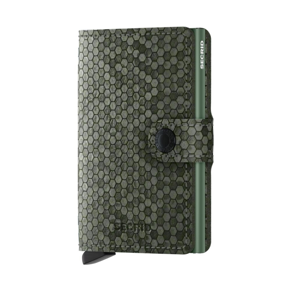 Secrid Miniwallet pashouder Hexagon green