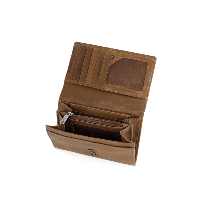 Bear Design Sweety damesportemonnee bruin