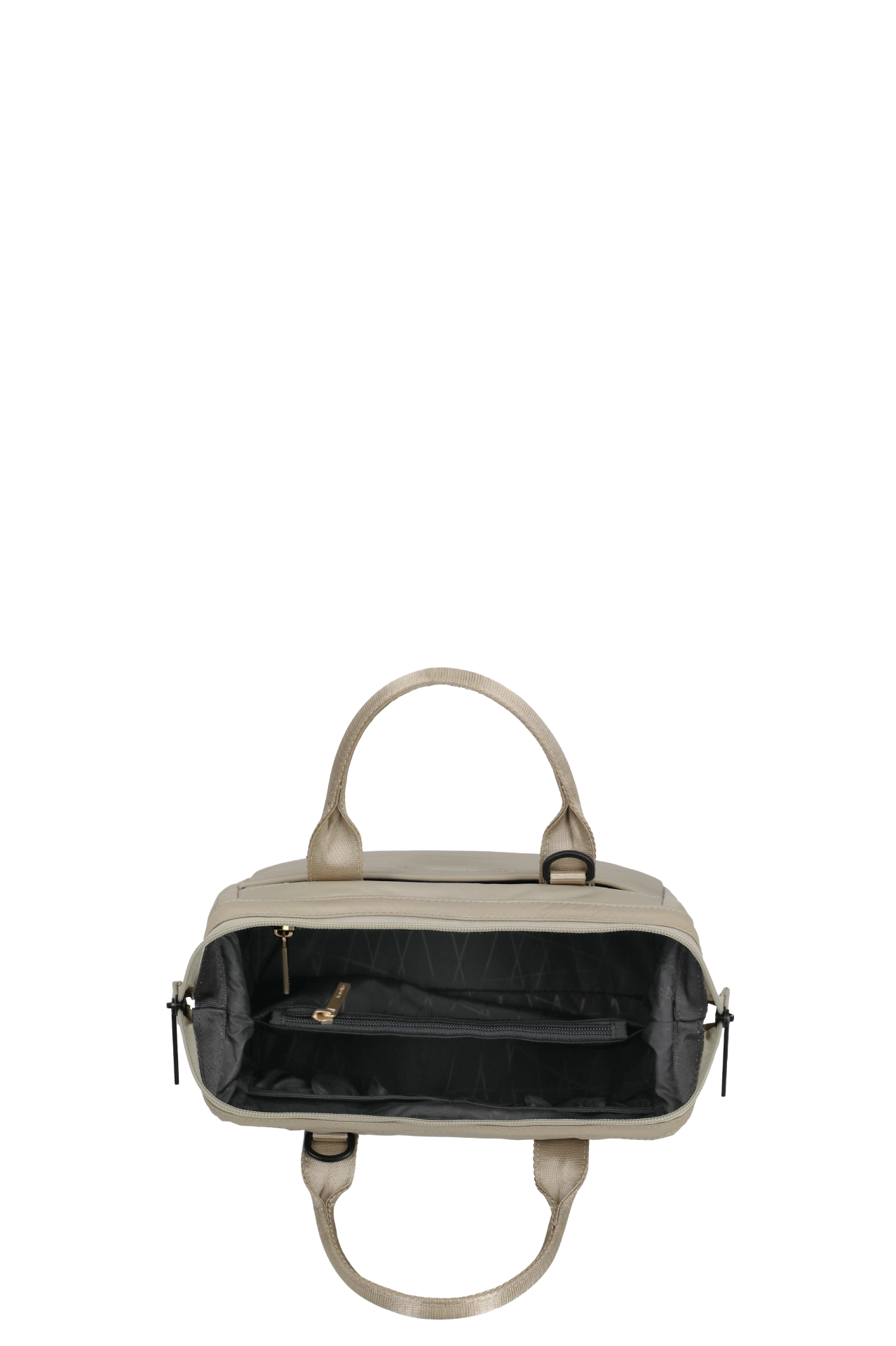 Travelite Travelite Barbara Stepp toilet-, schouder- en hand-tas satin nude