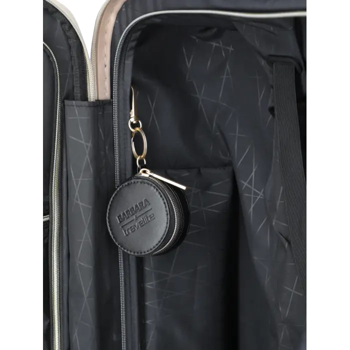 Travelite Travelite Barbara Novelty M 68-75L exp. 4w trolley satin nude