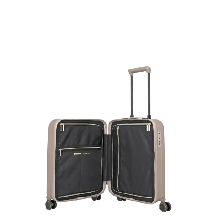Travelite Travelite Barbara Novelty S 38L 4w handbagage-trolley satin nude