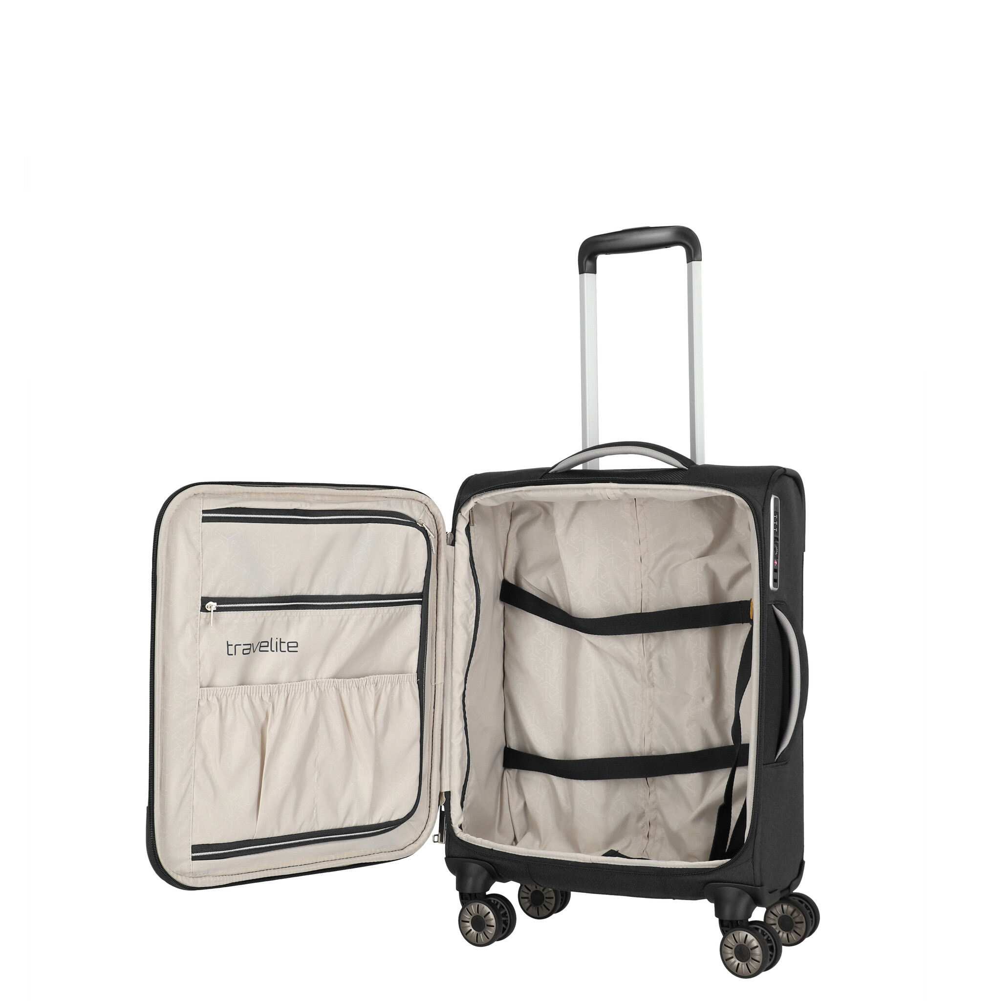 Travelite Miigo 4-wiel trolley s-55cm -35L zwart
