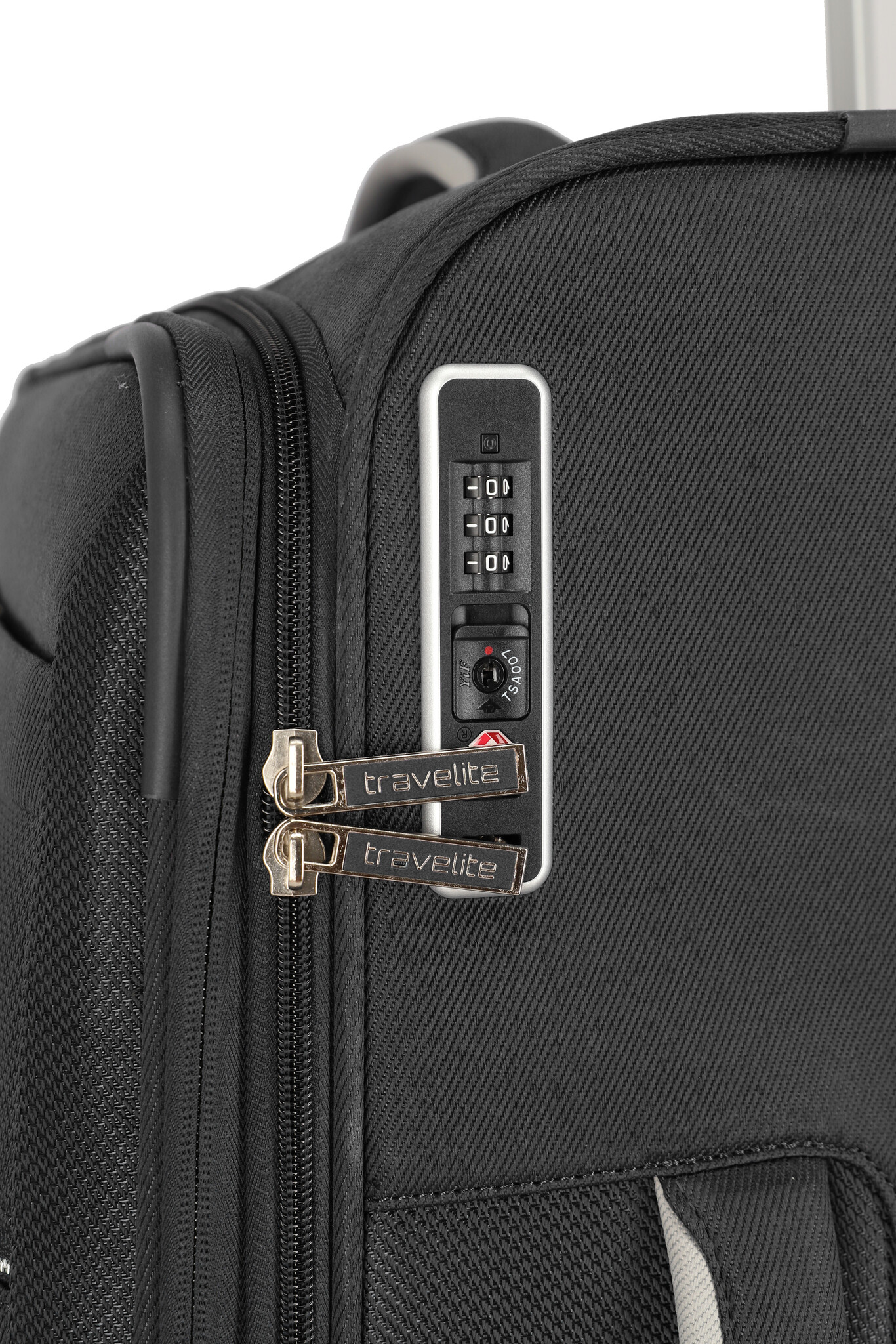 Travelite Miigo 4-wiel trolley M-67cm -66L zwart