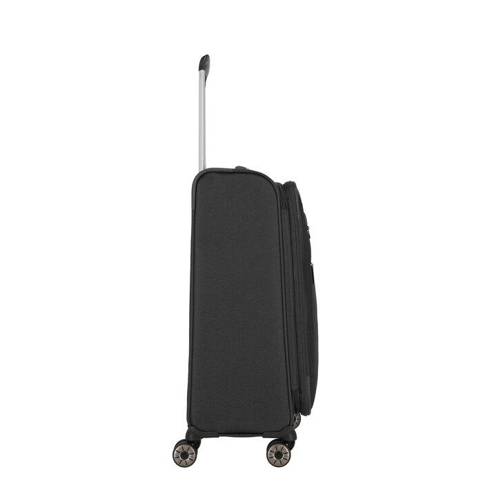 Travelite Miigo 4-wiel trolley M-67cm -66L zwart