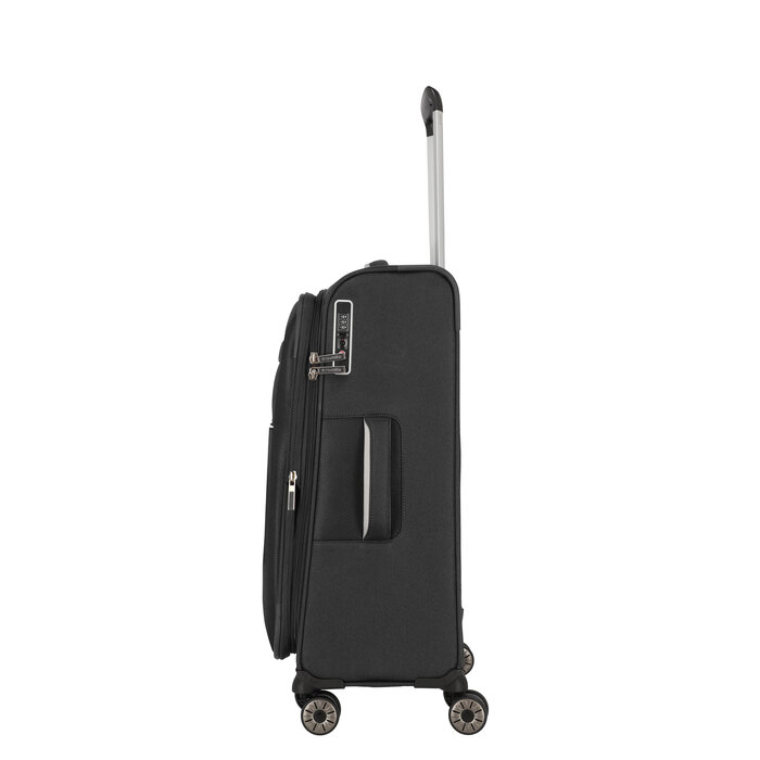 Travelite Miigo 4-wiel trolley M-67cm -66L zwart