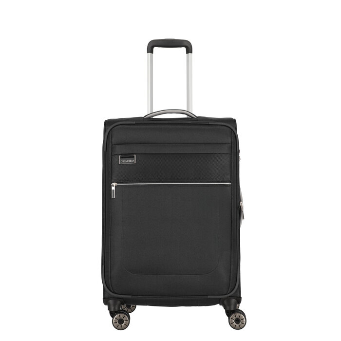 Travelite Miigo 4-wiel trolley M-67cm -66L zwart