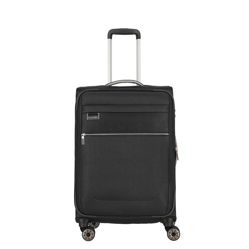 Travelite Miigo 4-wiel trolley M-67cm -66L zwart