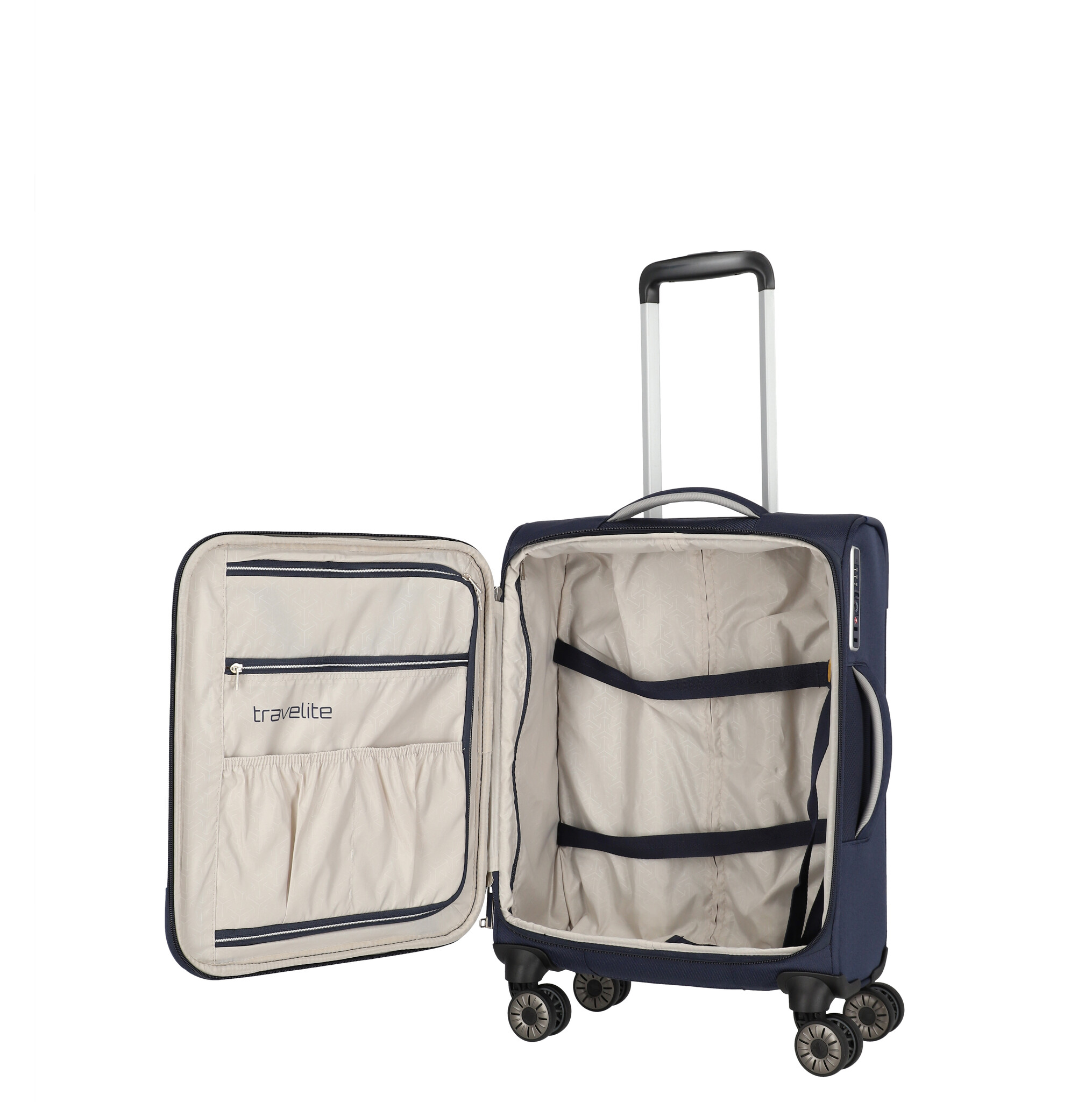 Travelite Miigo 4-wiel trolley s-55cm -35L blauw