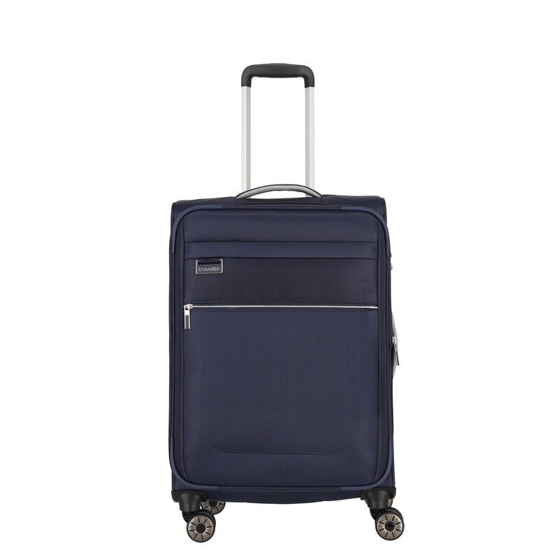 Travelite Miigo 4-wiel trolley M-67cm -66L blauw
