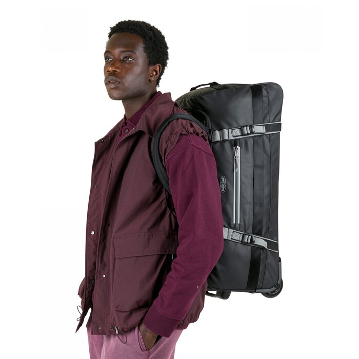 Eastpak Duffel Pack Wheel M 60L reistas op wielen tarp black
