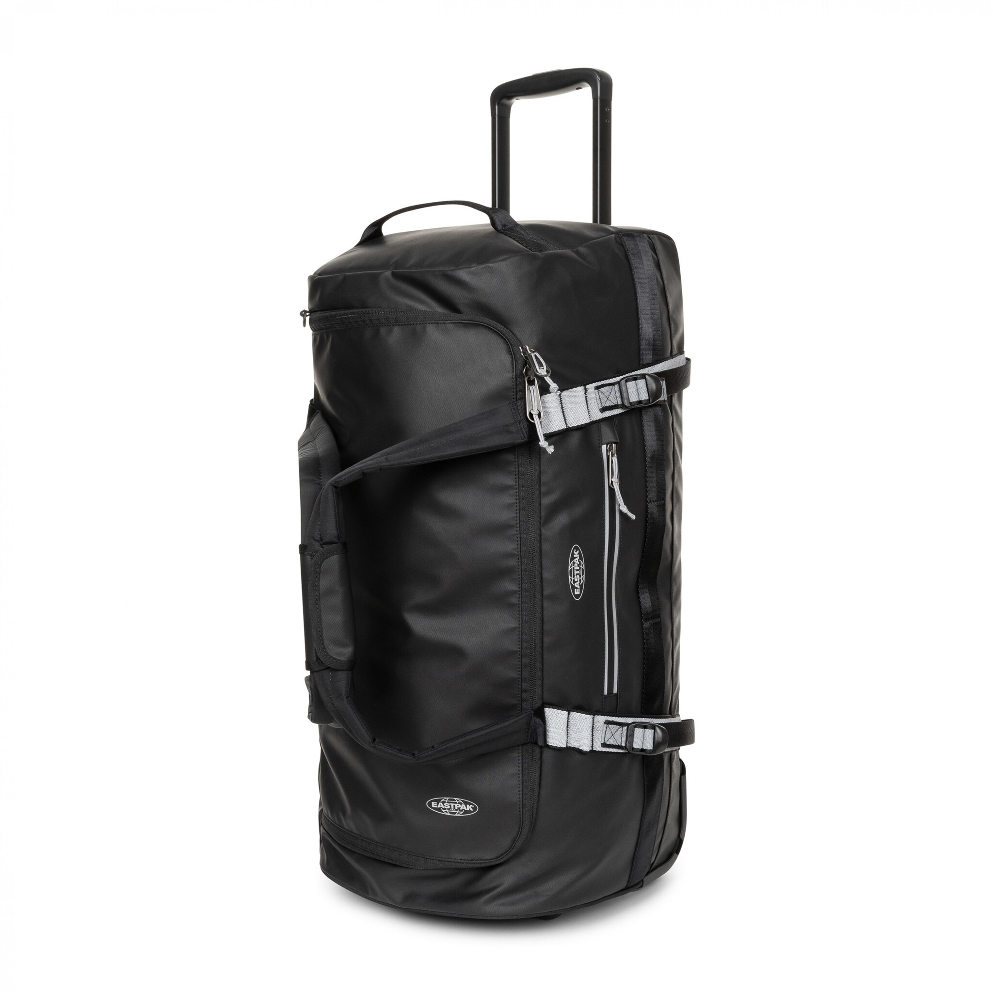 Eastpak Duffel Pack Wheel M 60L reistas op wielen tarp black