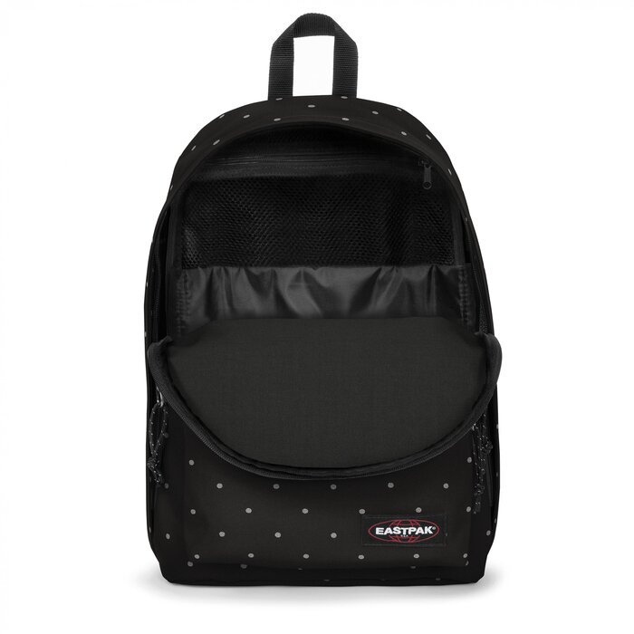 Eastpak Out of Office 27L 15.4" laptop-rugzak dots black silver