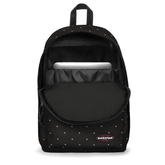 Eastpak Out of Office 27L 15.4" laptop-rugzak dots black silver