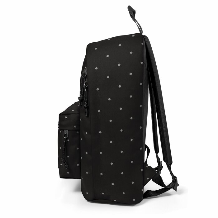 Eastpak Out of Office 27L 15.4" laptop-rugzak dots black silver