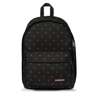 Eastpak Out of Office 27L 15.4" laptop-rugzak dots black silver