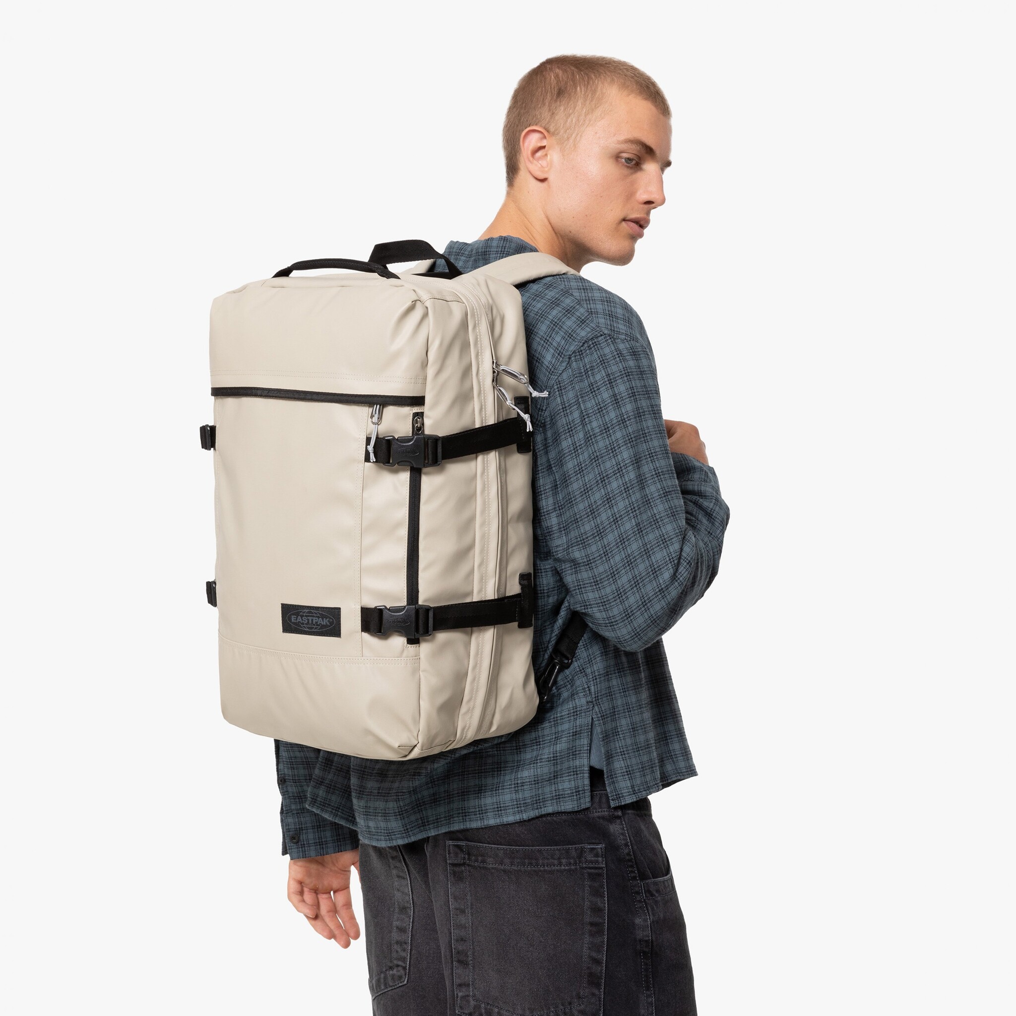 Eastpak Travelpack cabin-backpack Tarp beige