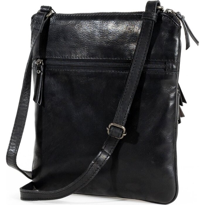 BAG2BAG Zarko crossbody-schoudertas zwart
