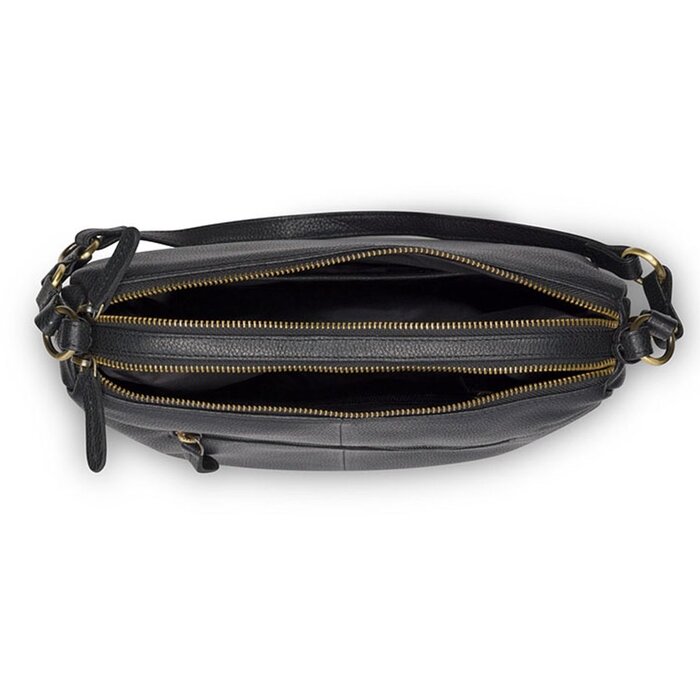 BAG2BAG Floro schoudertas zwart