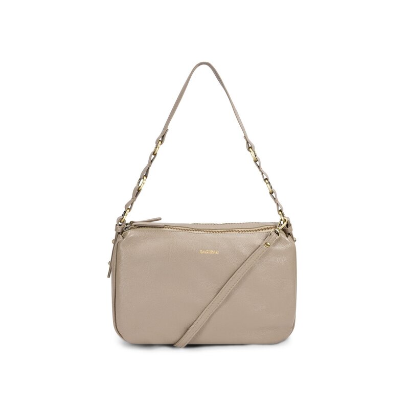 BAG2BAG Floro schoudertas taupe