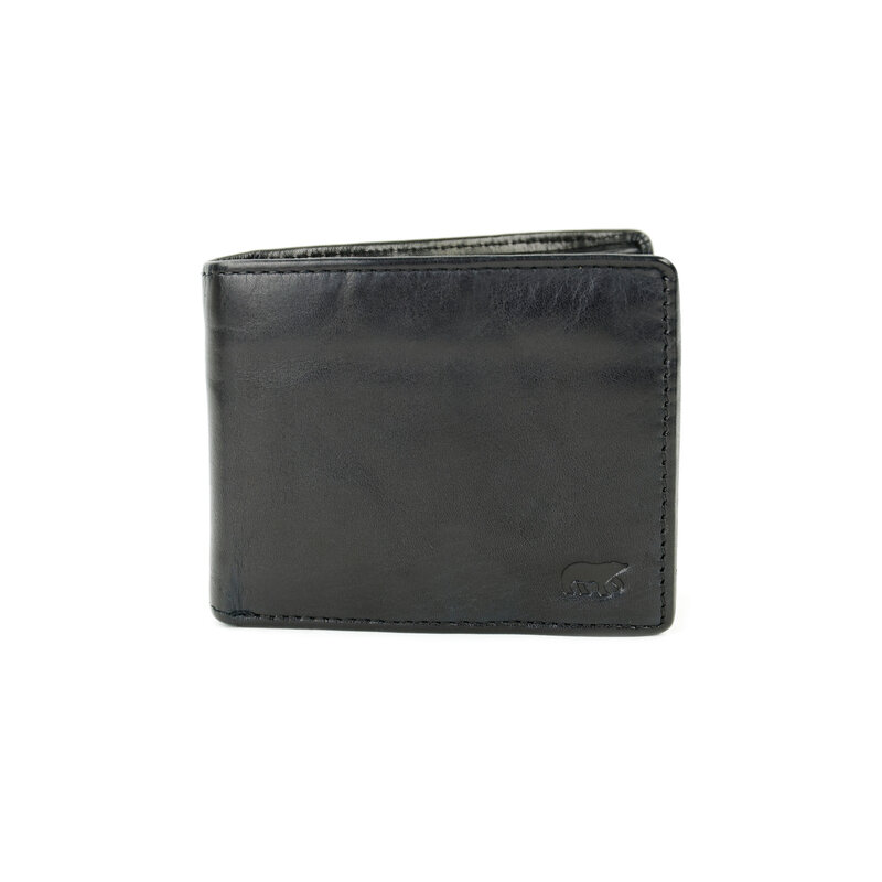 Bear Design Bear Design Jim 6cc billfold zwart
