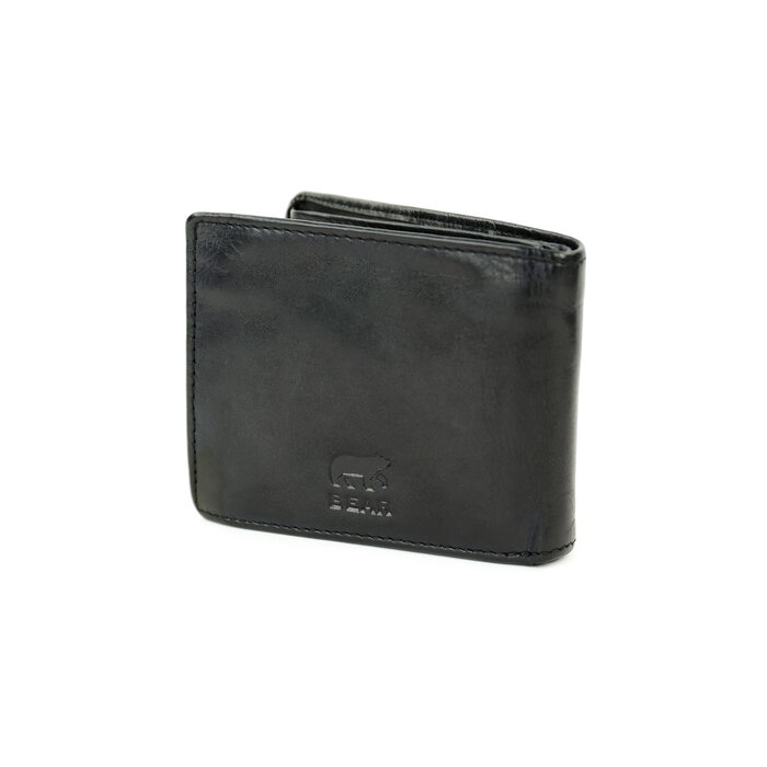Bear Design Bear Design Jim 6cc billfold zwart