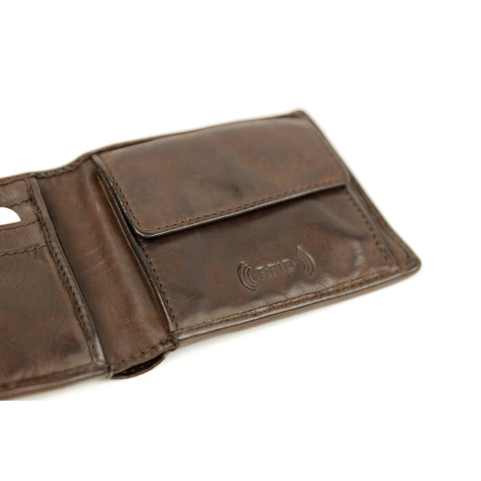 Bear Design Fabian 3cc billfold bruin